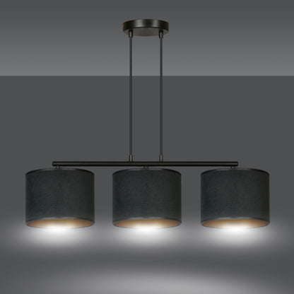 Droppery HILDE 3 BL ZWART - Home & Garden > Lighting > Lamps