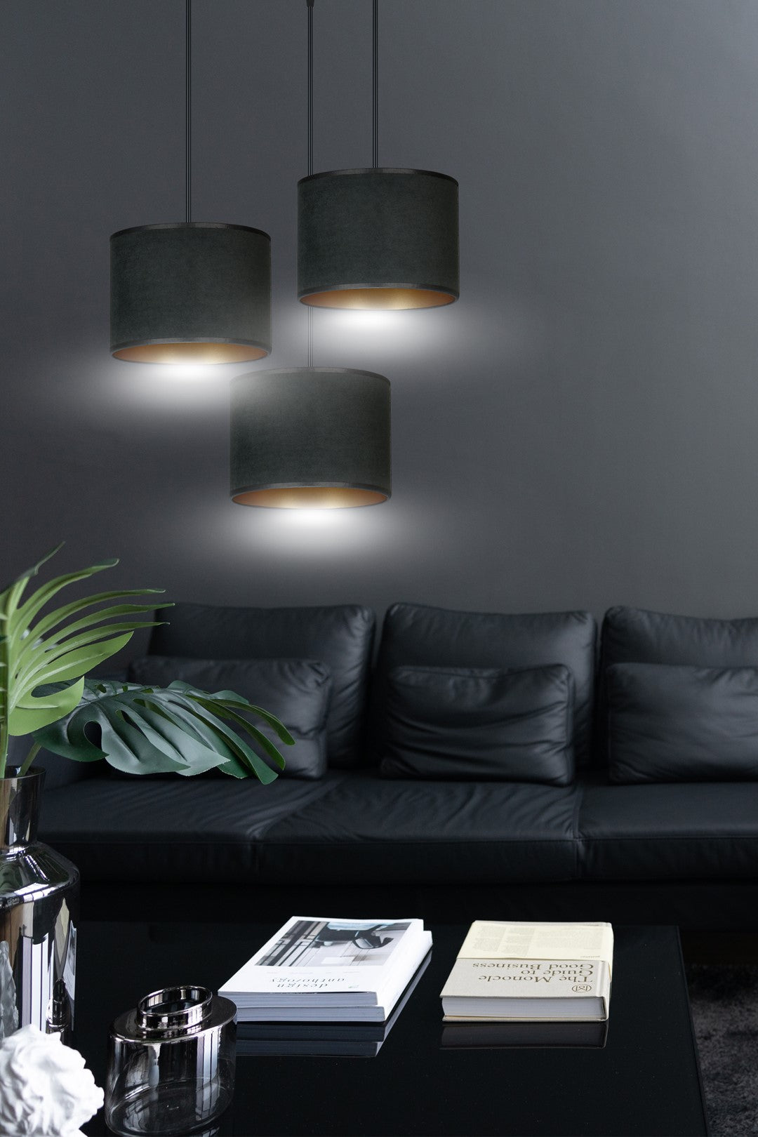Droppery HILDE 3 BL PREMIUM ZWART - Home & Garden > Lighting > Lamps