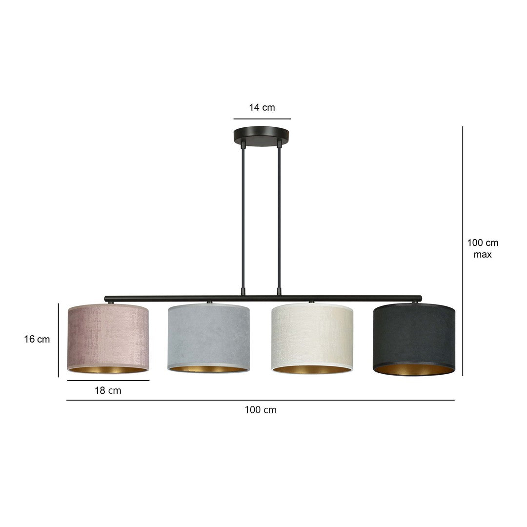 Droppery HILDE 4 BL MIX - Home & Garden > Lighting > Lamps