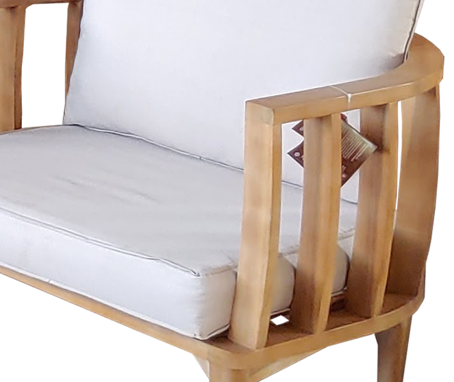 Droppery Mataro Loungeset - 4 stuks - Hout Acacia Licht Teak Look -