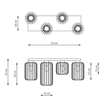 Droppery SCHUUR 4 BL -