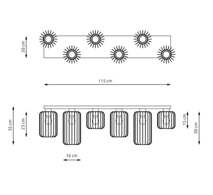 Droppery SCHUUR 6 BL -