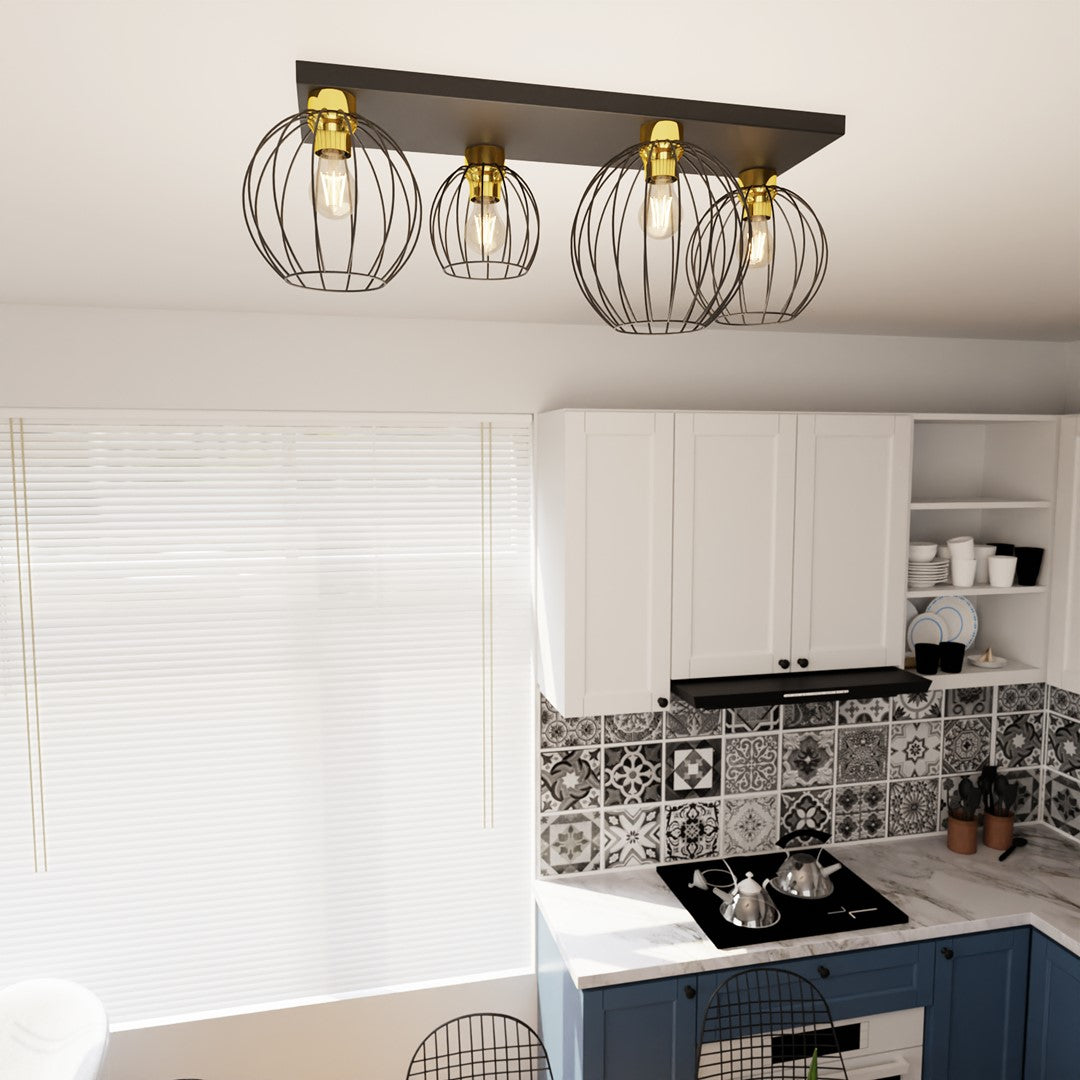 Droppery NEST 4 BL GOUD -