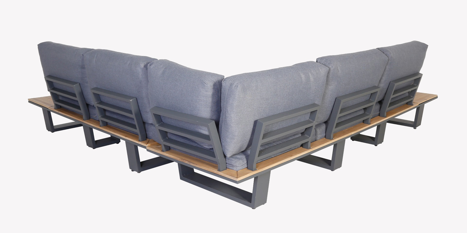 Droppery Lota Lounge Hoekset - 3 stuks - Antraciet -