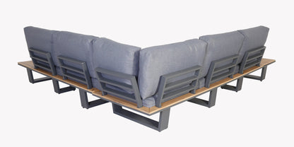 Droppery Lota Lounge Hoekset - 3 stuks - Antraciet -