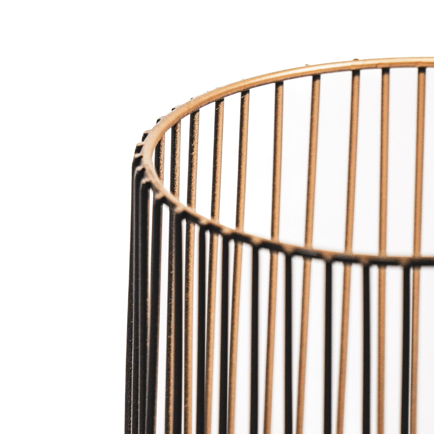 Housevitamin Kaarsenhouder - Metaal - Zwart/Goud - S2 - 13x13x16cm|9x9x11cm - Home & Garden > Decor > Home Fragrances > Candles