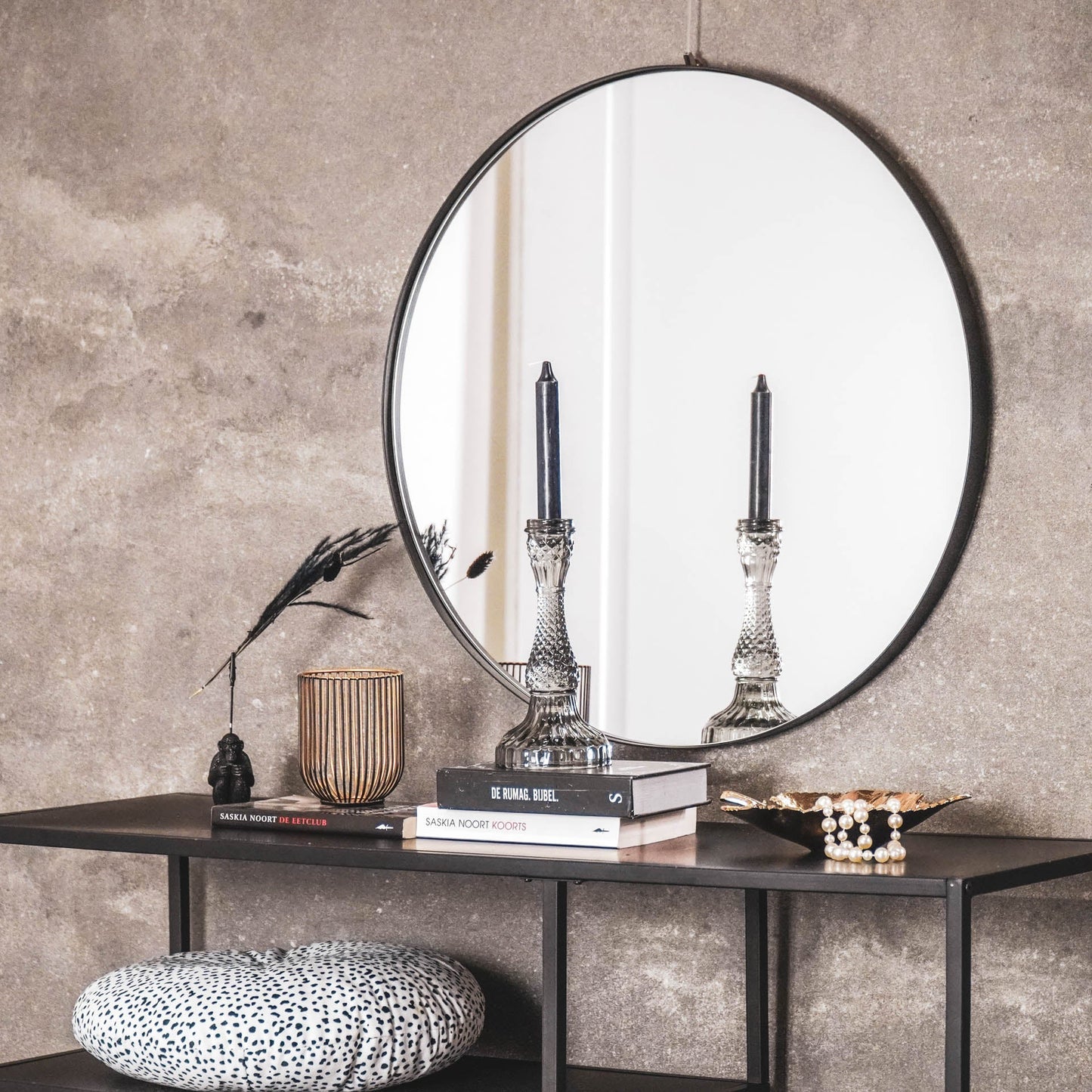 Housevitamin Kaarsenhouder - Glas - Rookachtig - 10x21cm - Home & Garden > Decor > Home Fragrances > Candles