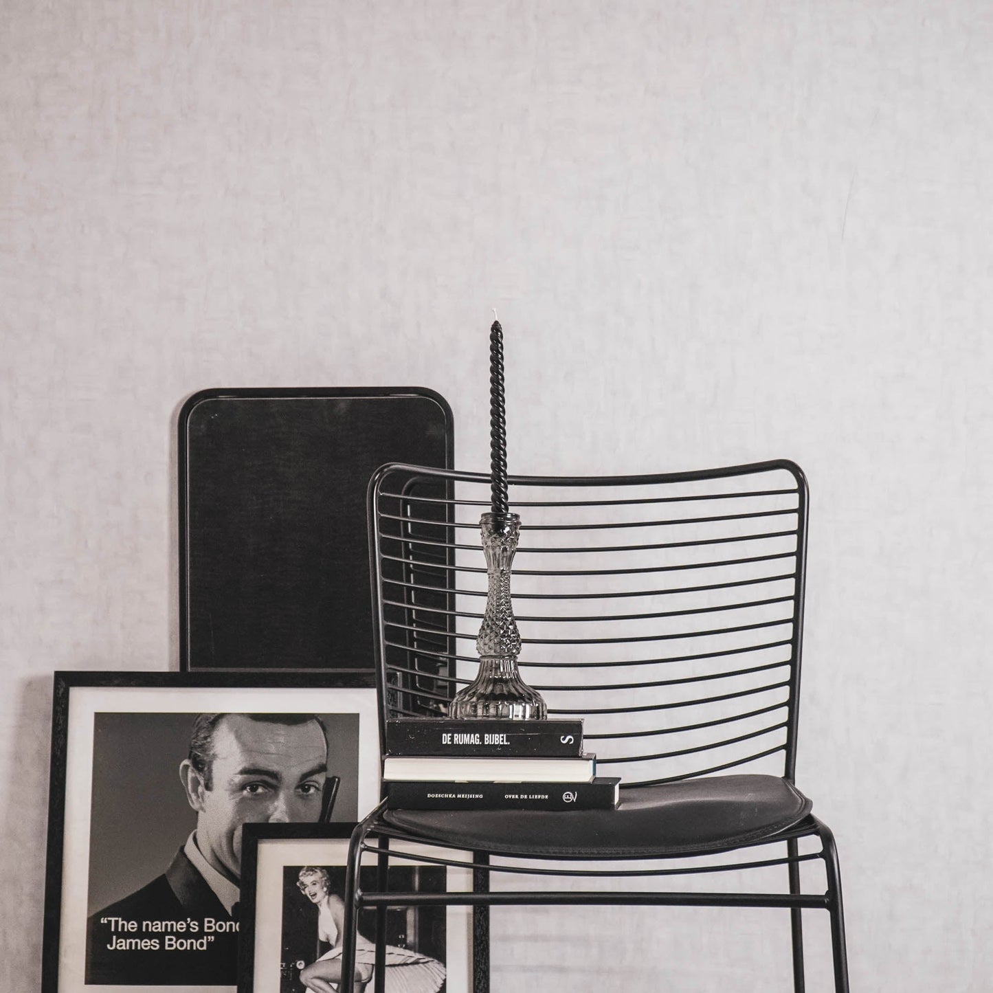 Housevitamin Kaarsenhouder - Glas - Rookachtig - 10x21cm - Home & Garden > Decor > Home Fragrances > Candles