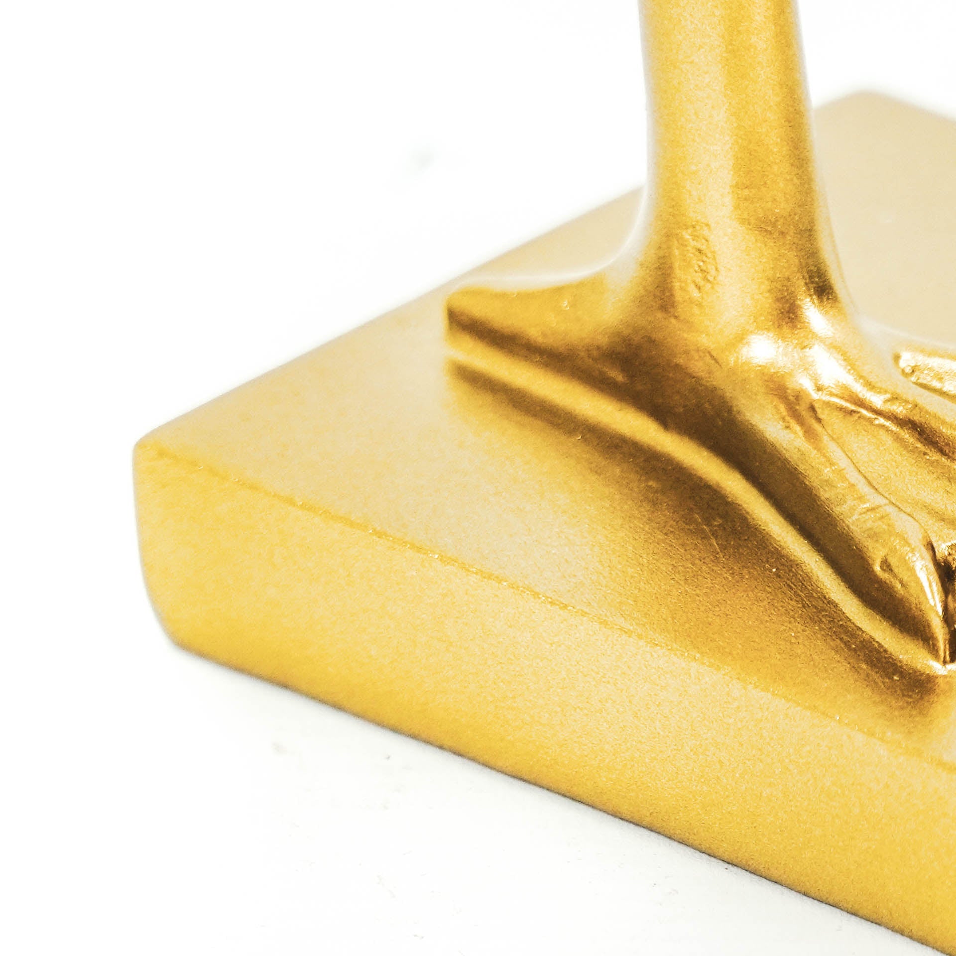 Housevitamin Ornament - Flamingo - Polyresin - Goud - 16,5x10x39cm - Home & Garden > Decor