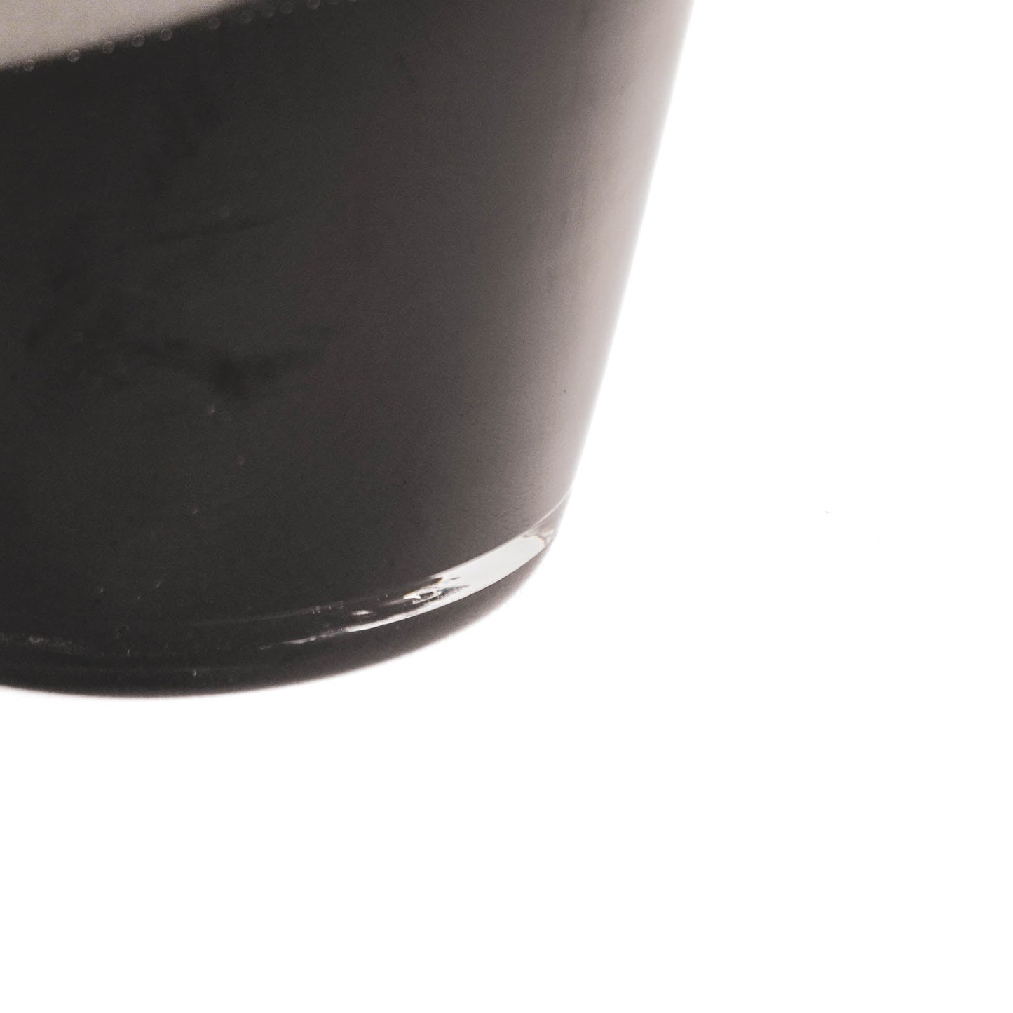 Housevitamin Vaas - Glas - Dipdye - Transparant/Bruin - 18x18x30cm - Home & Garden > Decor > Vases