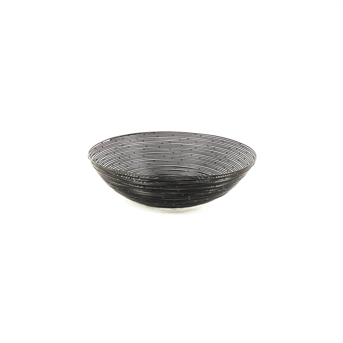 Housevitamin Schaal - Bedraad Staal - Zwart - 34x34x10cm - Home & Garden > Decor > Decorative Bowls