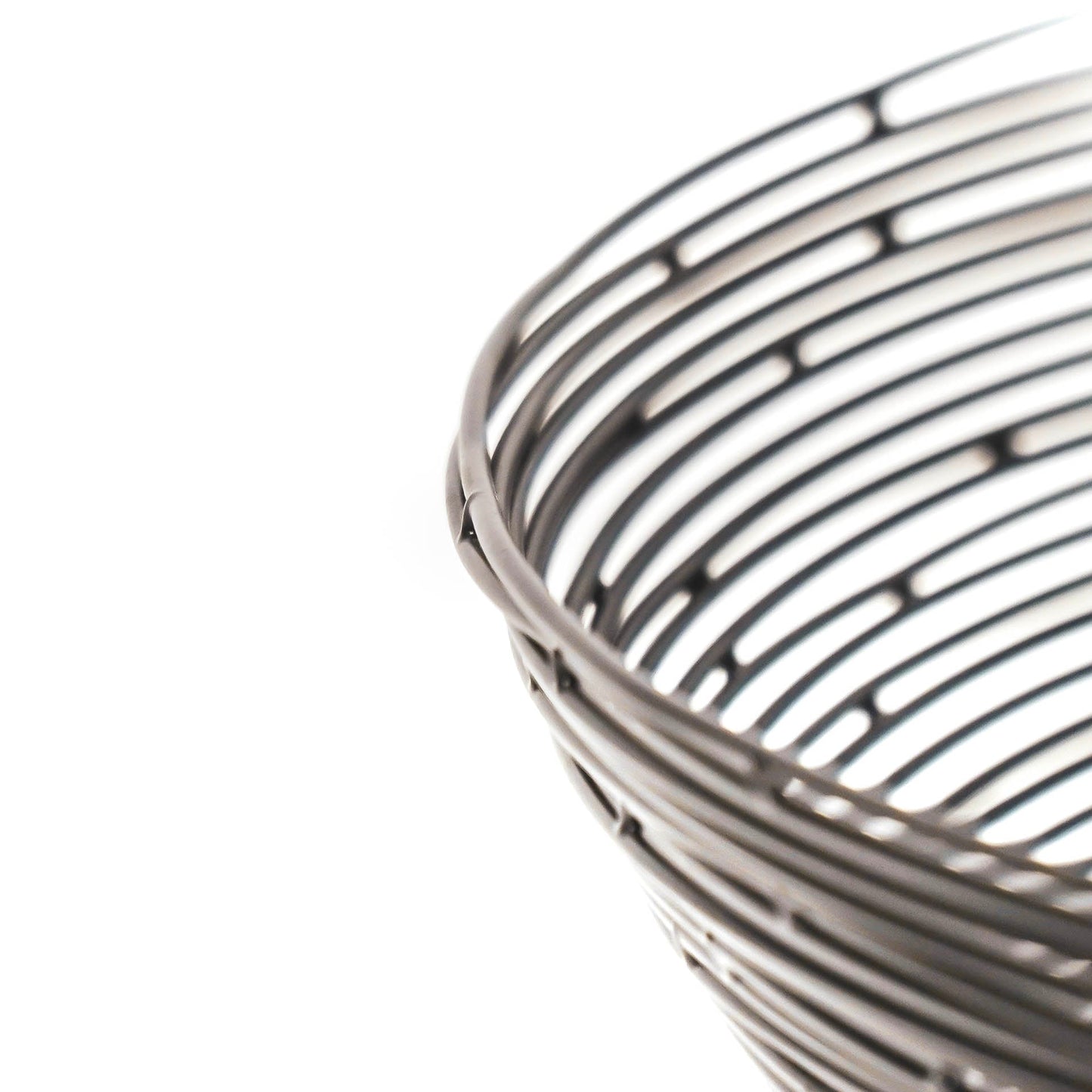 Housevitamin Schaal - Bedraad Staal - Zwart - 34x34x10cm - Home & Garden > Decor > Decorative Bowls