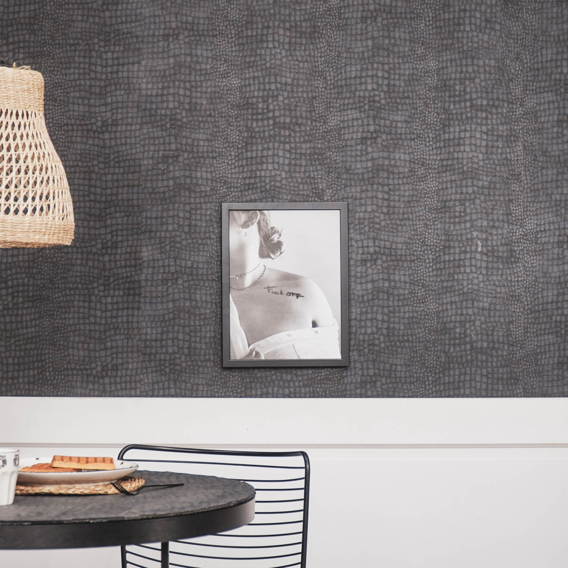 Housevitamin Poster - Fuck Off - Papier - Zwart/Wit - A3 - Home & Garden > Decor