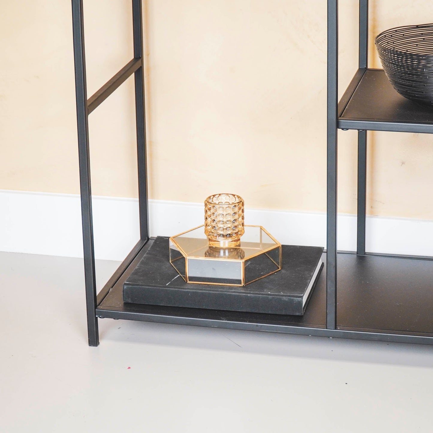 Housevitamin Kaarsenhouder - Theelicht - Glas - Amber - 7x8cm - Home & Garden > Decor > Home Fragrances > Candles