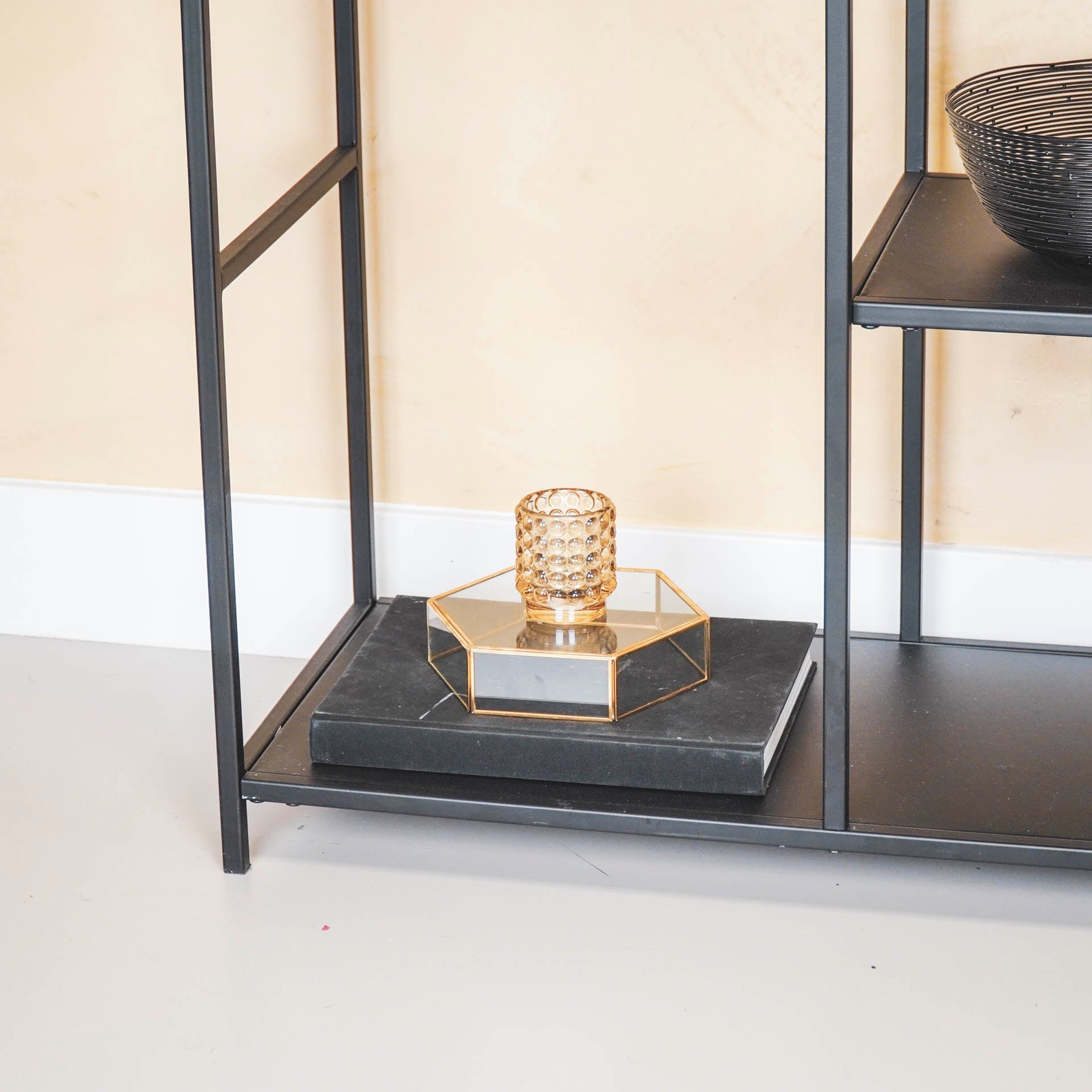 Housevitamin Kaarsenhouder - Theelicht - Glas - Amber - 7x8cm - Home & Garden > Decor > Home Fragrances > Candles