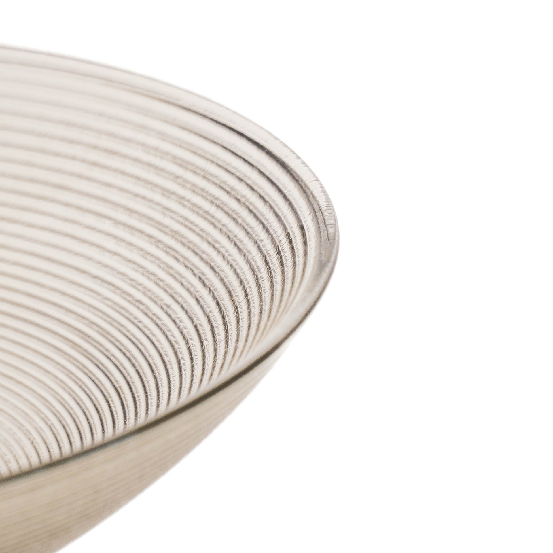 Housevitamin Schaal op voet - Glas - Smokey - 24,5x24,5x8,5cm - Home & Garden > Decor