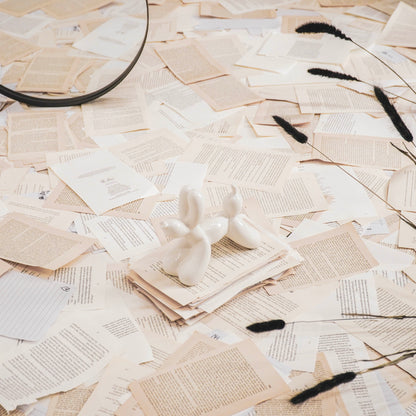 Housevitamin HV Ballonhond Klein - 18x7x14,5 cm - Wit - Home & Garden > Decor