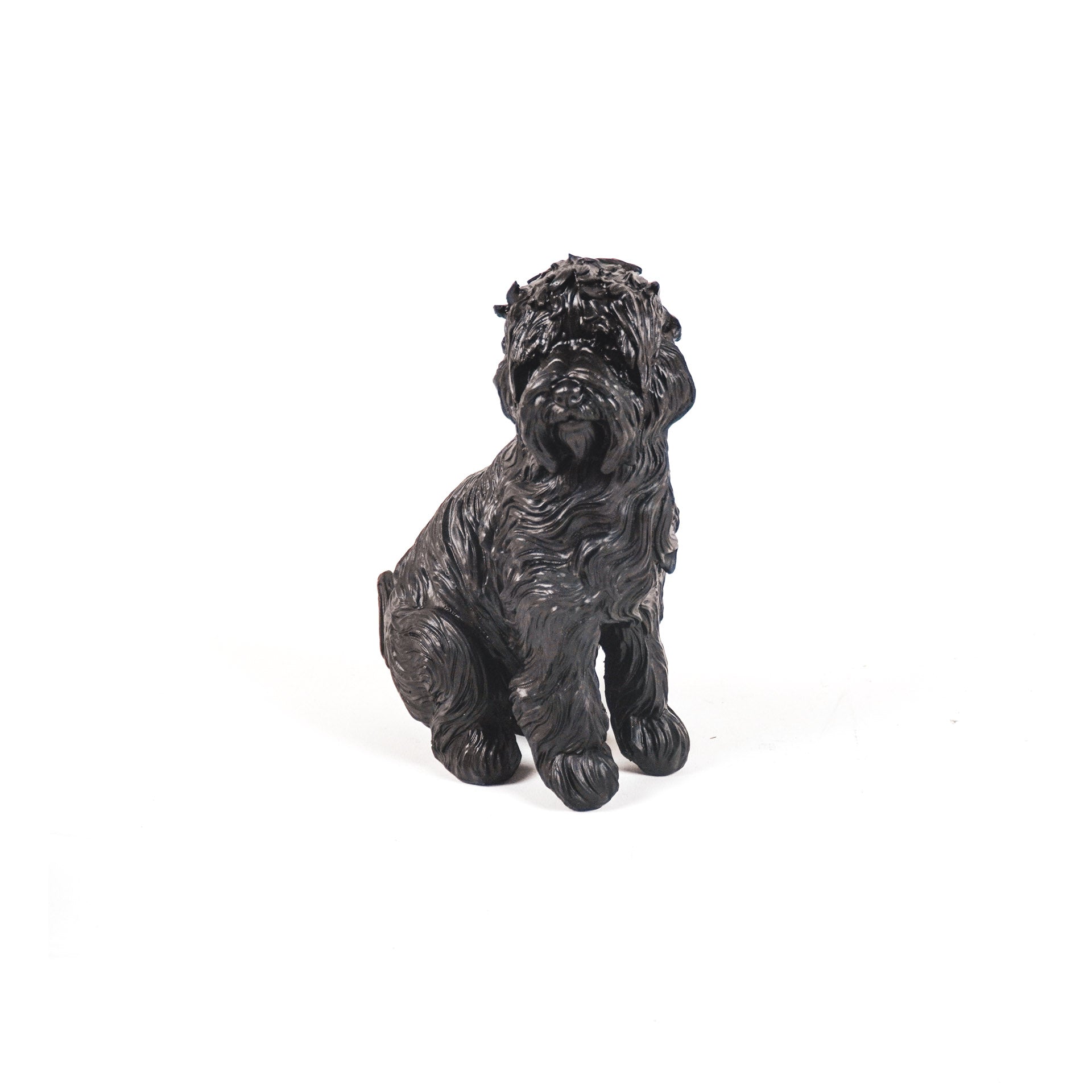 Housevitamin Ornament - Labradoodle Hond - Polyresin - Zwart - 16x23,5cm - Home & Garden > Decor