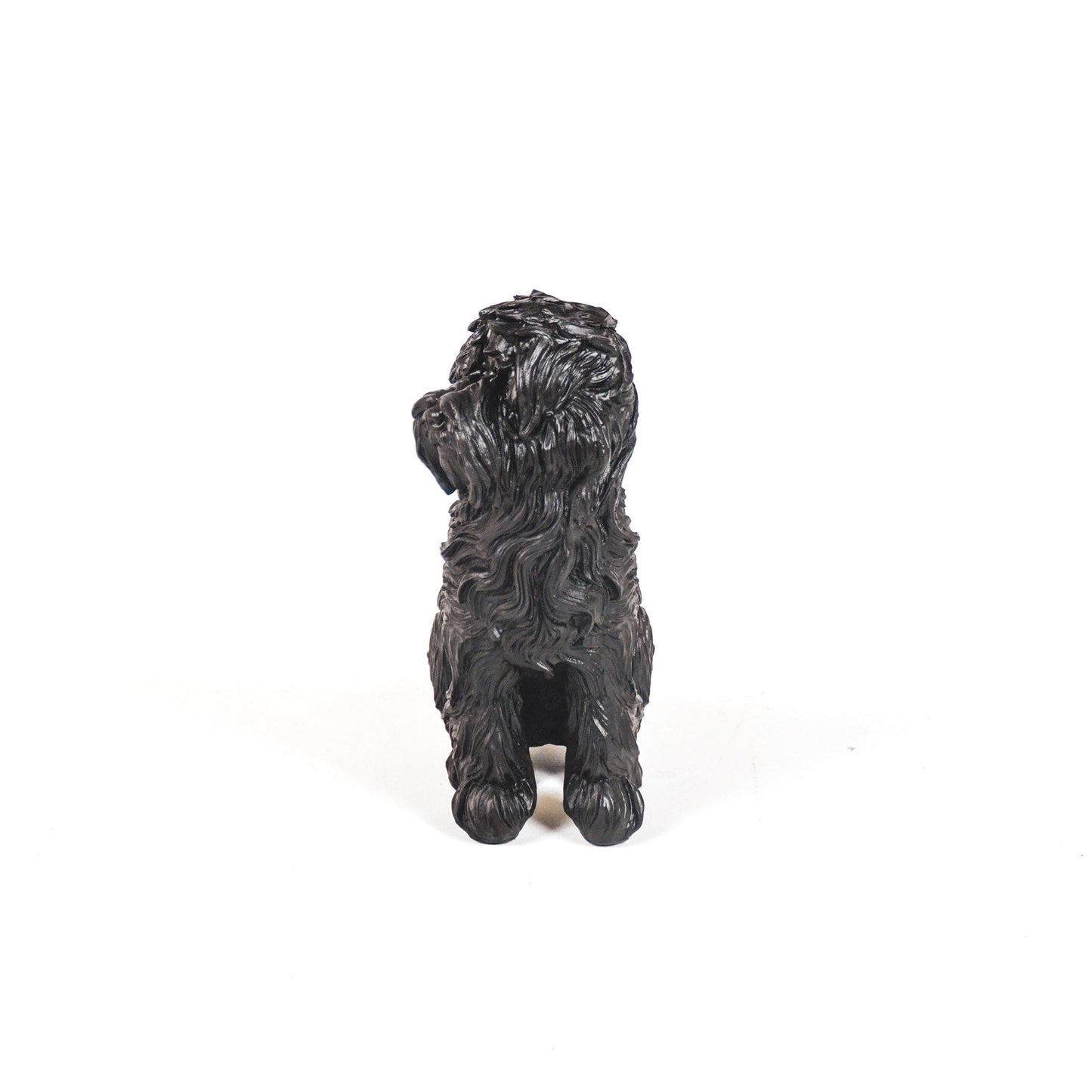 Housevitamin Ornament - Labradoodle Hond - Polyresin - Zwart - 16x23,5cm - Home & Garden > Decor