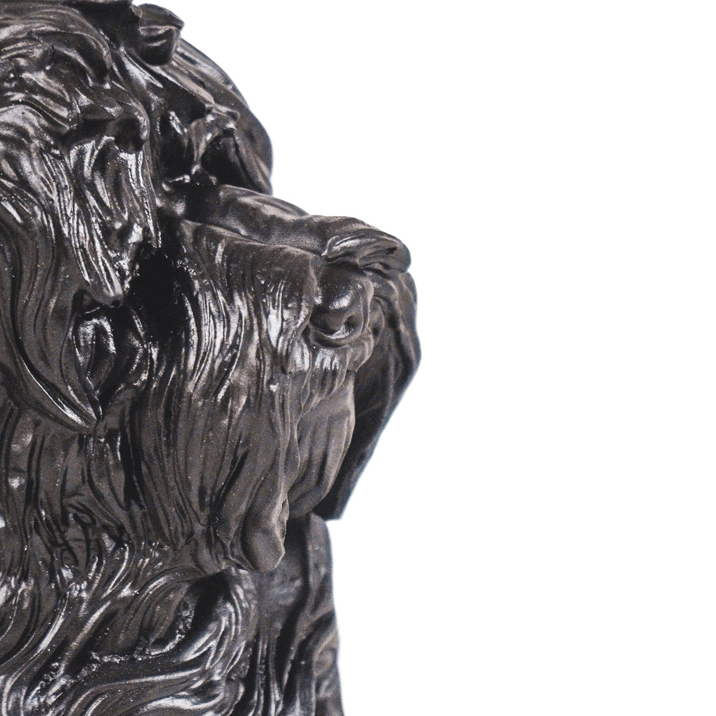 Housevitamin Ornament - Labradoodle Hond - Polyresin - Zwart - 16x23,5cm - Home & Garden > Decor