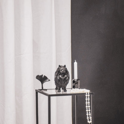 Housevitamin Ornament - Dwergkees - Polyresin - Zwart - 10,5x5x9cm - Home & Garden > Decor