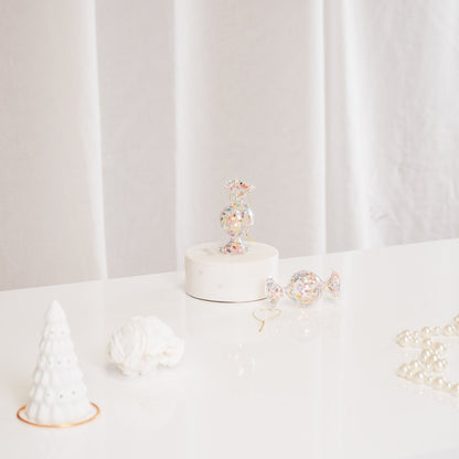 Ornament Kersthanger - Snoep - Glas - 7,5x4x4cm Housevitamin