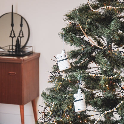 Ornament Kersthanger - Airpods - Glas - 6,5x3,5x10,5cm Housevitamin