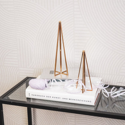 Kerstboom - Metaal/Glas - Goud - 5,5x20cm Housevitamin