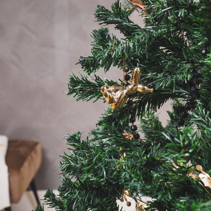 Ornament - Ballonnenhanger - Keramiek - Goud - 5,5x6,5cm Housevitamin