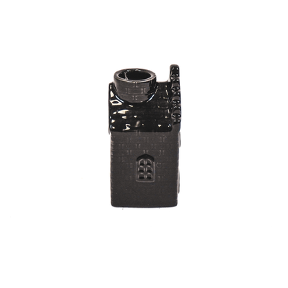 Housevitamin Kaarsenhouder - Huis - Keramiek - Zwart - 6x6x11cm - Home & Garden > Decor > Home Fragrances > Candles