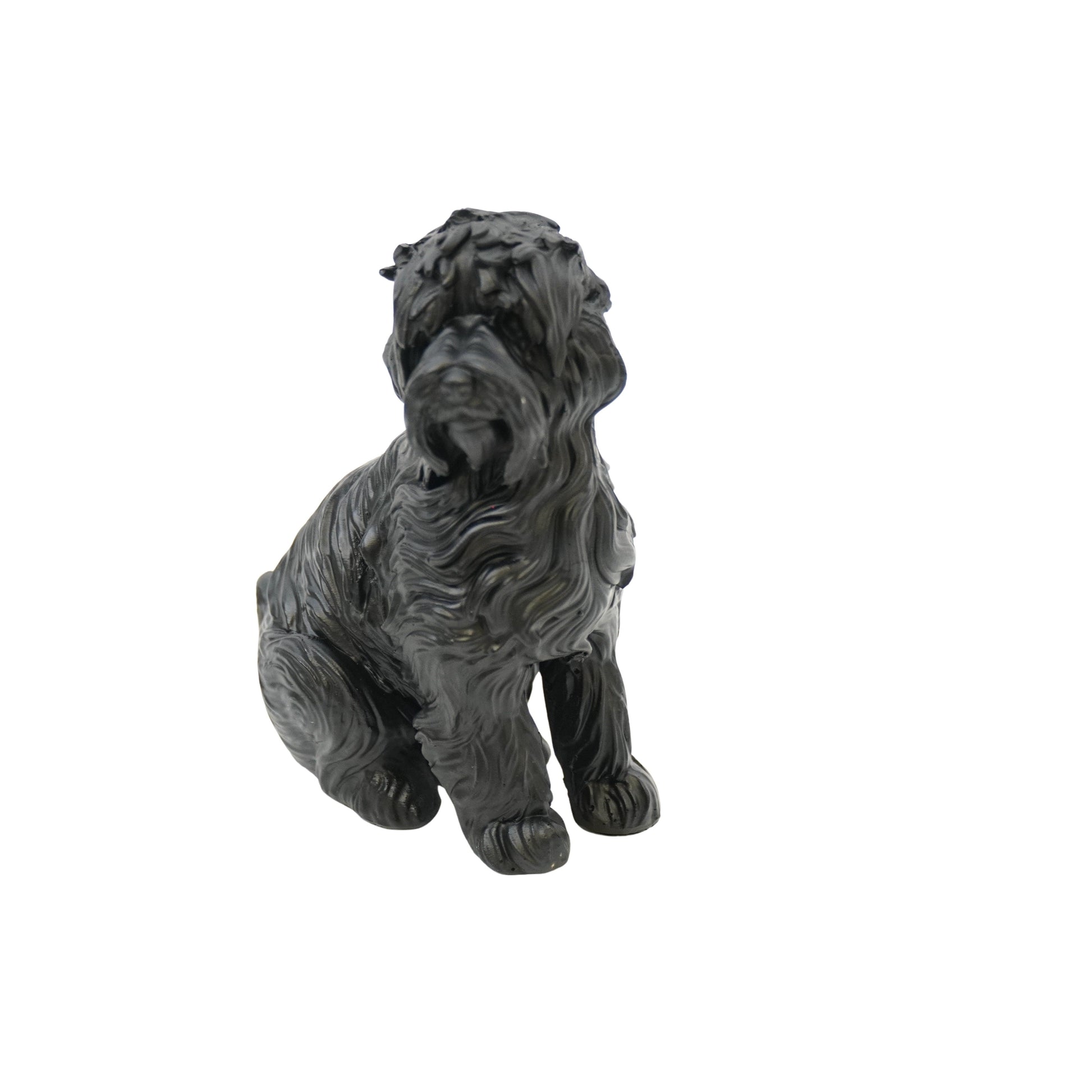Housevitamin Ornament - Labradoodle - Polyresin - Zwart - 10,5x5x9cm - Home & Garden > Decor