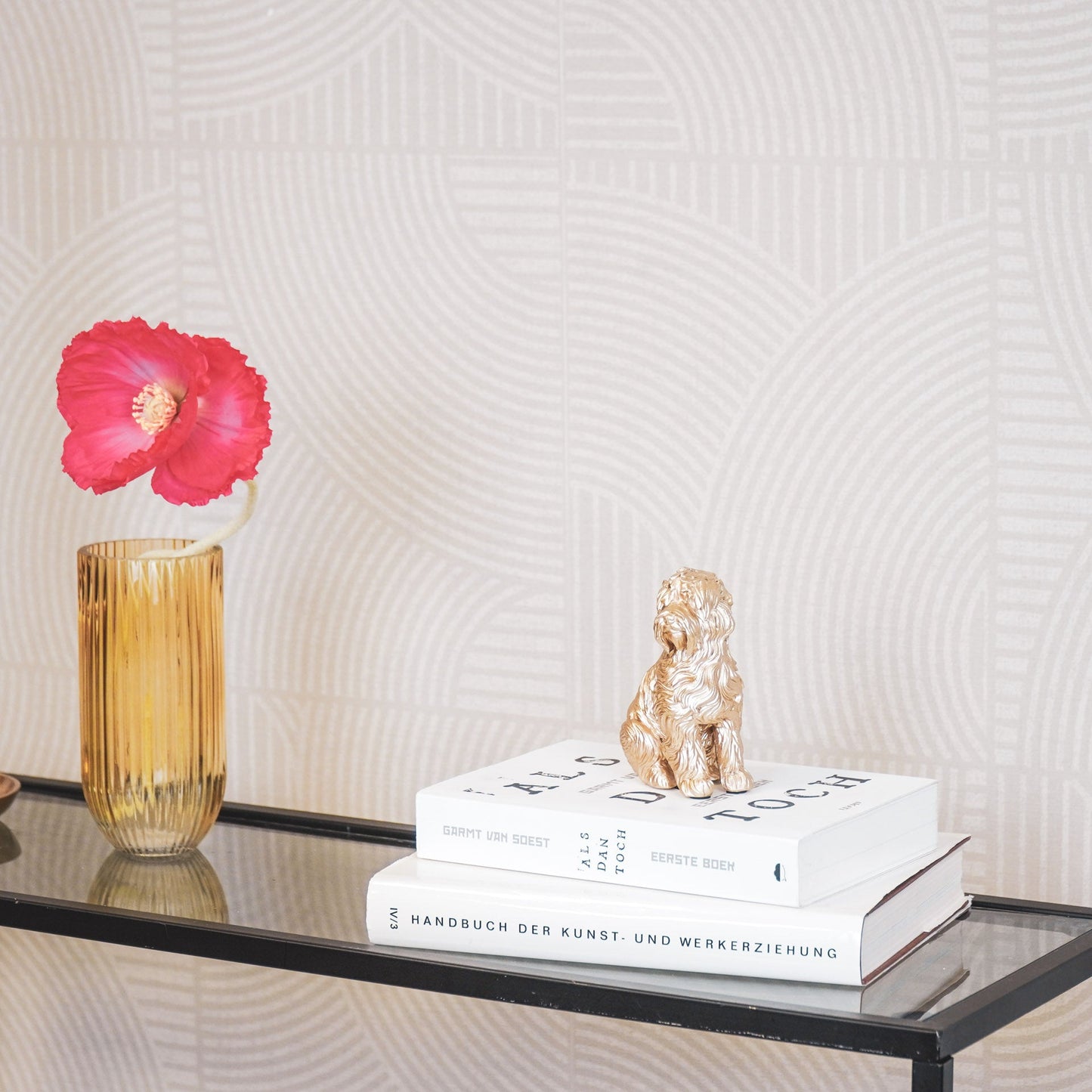 Housevitamin Ornament - Labradoodle - Polyresin - Goud - 10,5x5x9cm - Home & Garden > Decor