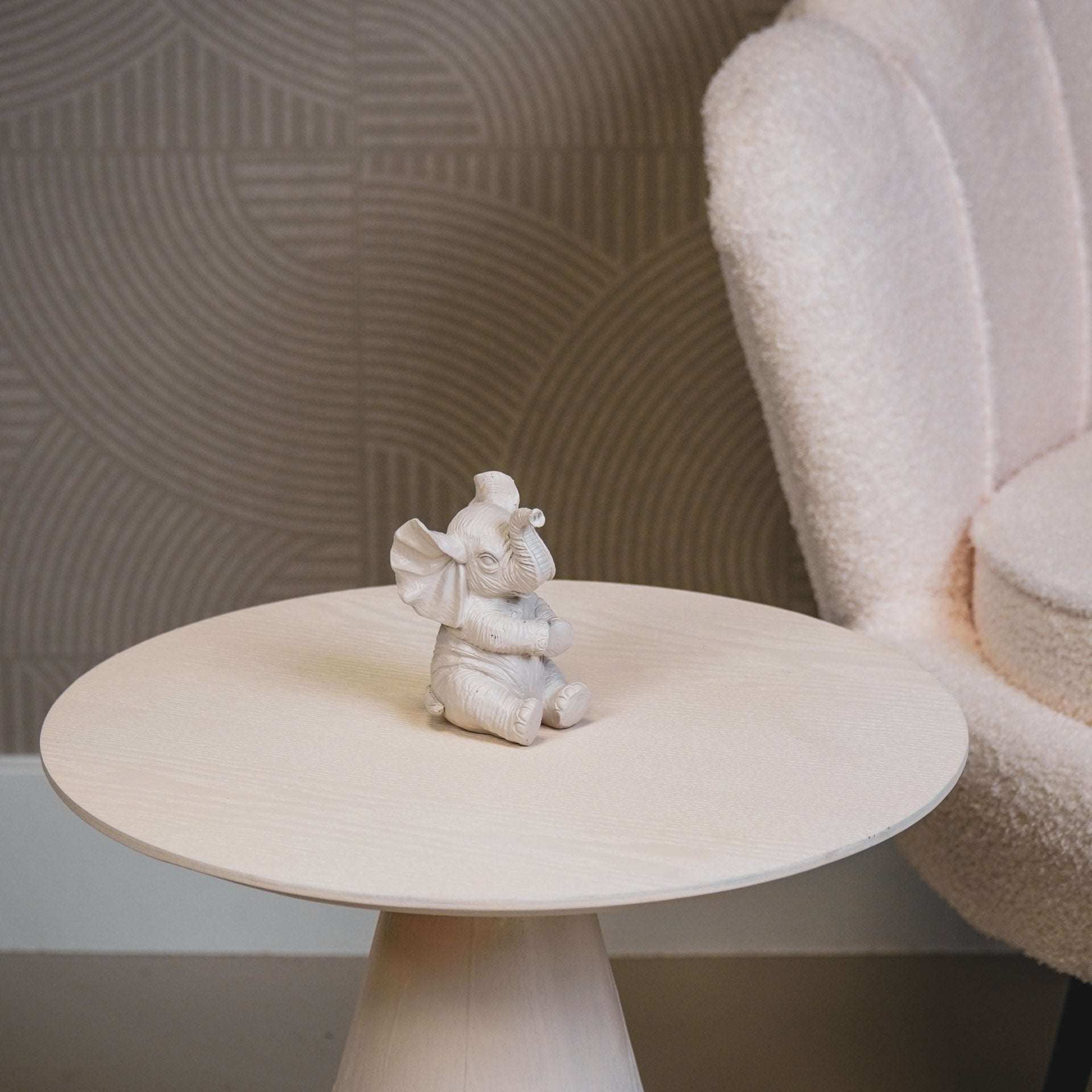 Housevitamin Ornament - Olifant - Polyresin - Zand - 7x7x11cm - Home & Garden > Decor