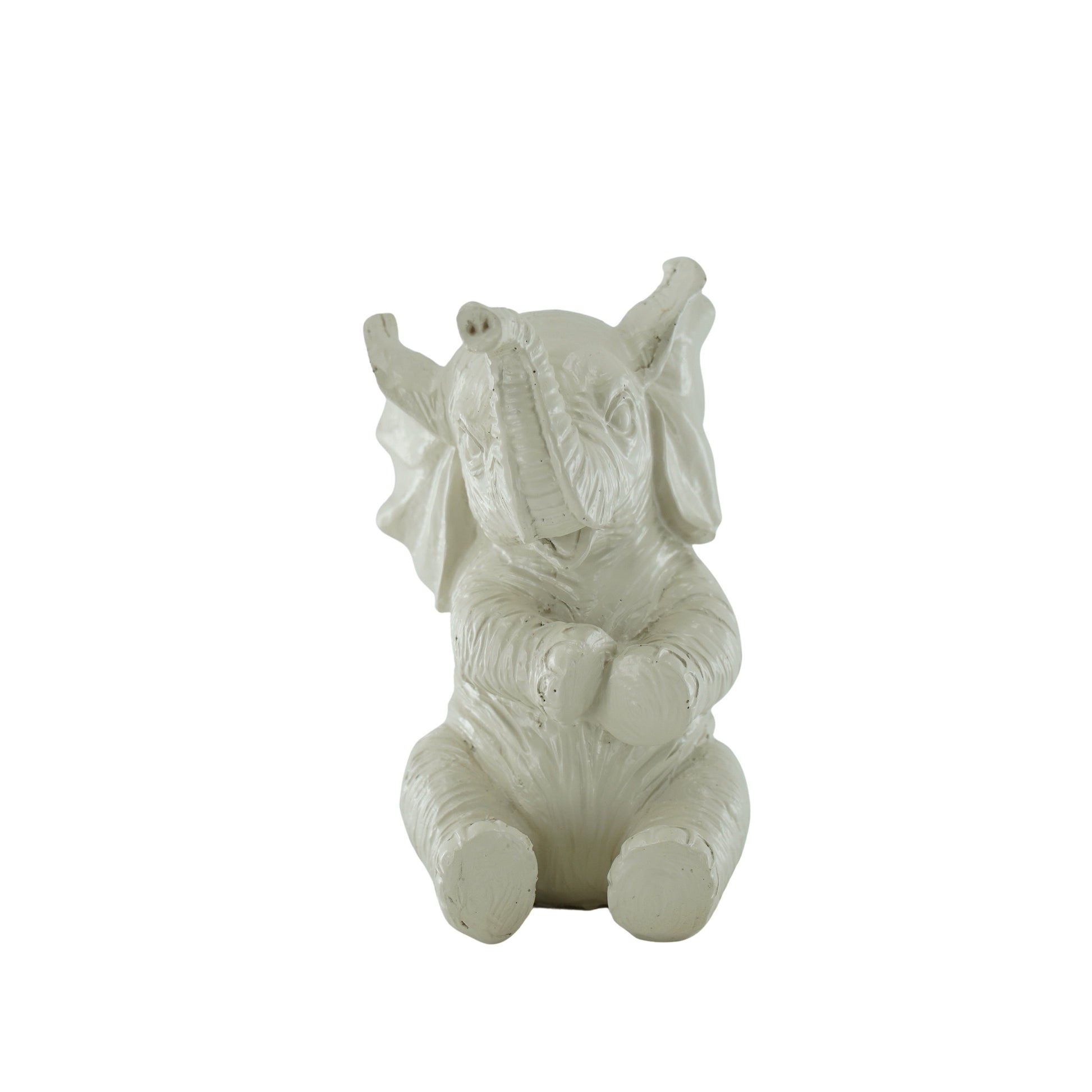 Housevitamin Ornament - Olifant - Polyresin - Zand - 7x7x11cm - Home & Garden > Decor