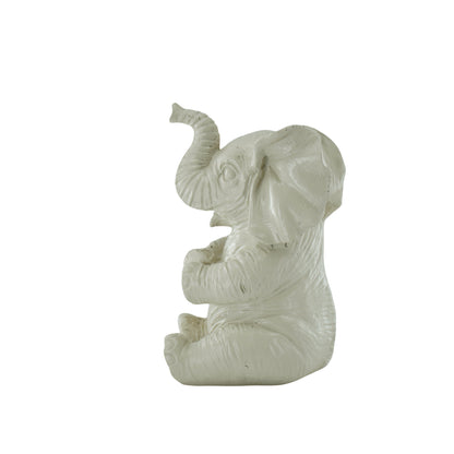 Housevitamin Ornament - Olifant - Polyresin - Zand - 7x7x11cm - Home & Garden > Decor