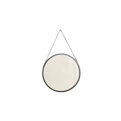 Housevitamin Housevitamin Ronde Spiegel - Metaal - Zwart - 50x2,5x50cm - Home & Garden > Decor > Mirrors