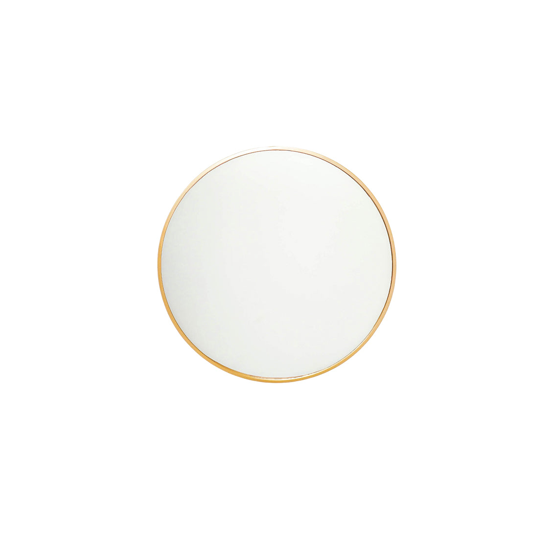 Housevitamin Spiegel - Rond - Metaal - Goud - 60x2,5x60cm - Home & Garden > Decor > Mirrors
