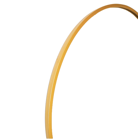 Housevitamin Spiegel - Rond - Metaal - Goud - 60x2,5x60cm - Home & Garden > Decor > Mirrors