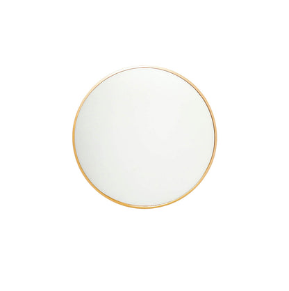 Housevitamin Spiegel - Rond - Metaal - Goud - 80x2,5x80cm - Home & Garden > Decor > Mirrors