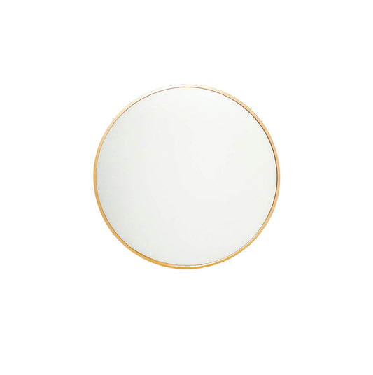 Housevitamin Spiegel - Rond - Metaal - Goud - 80x2,5x80cm - Home & Garden > Decor > Mirrors