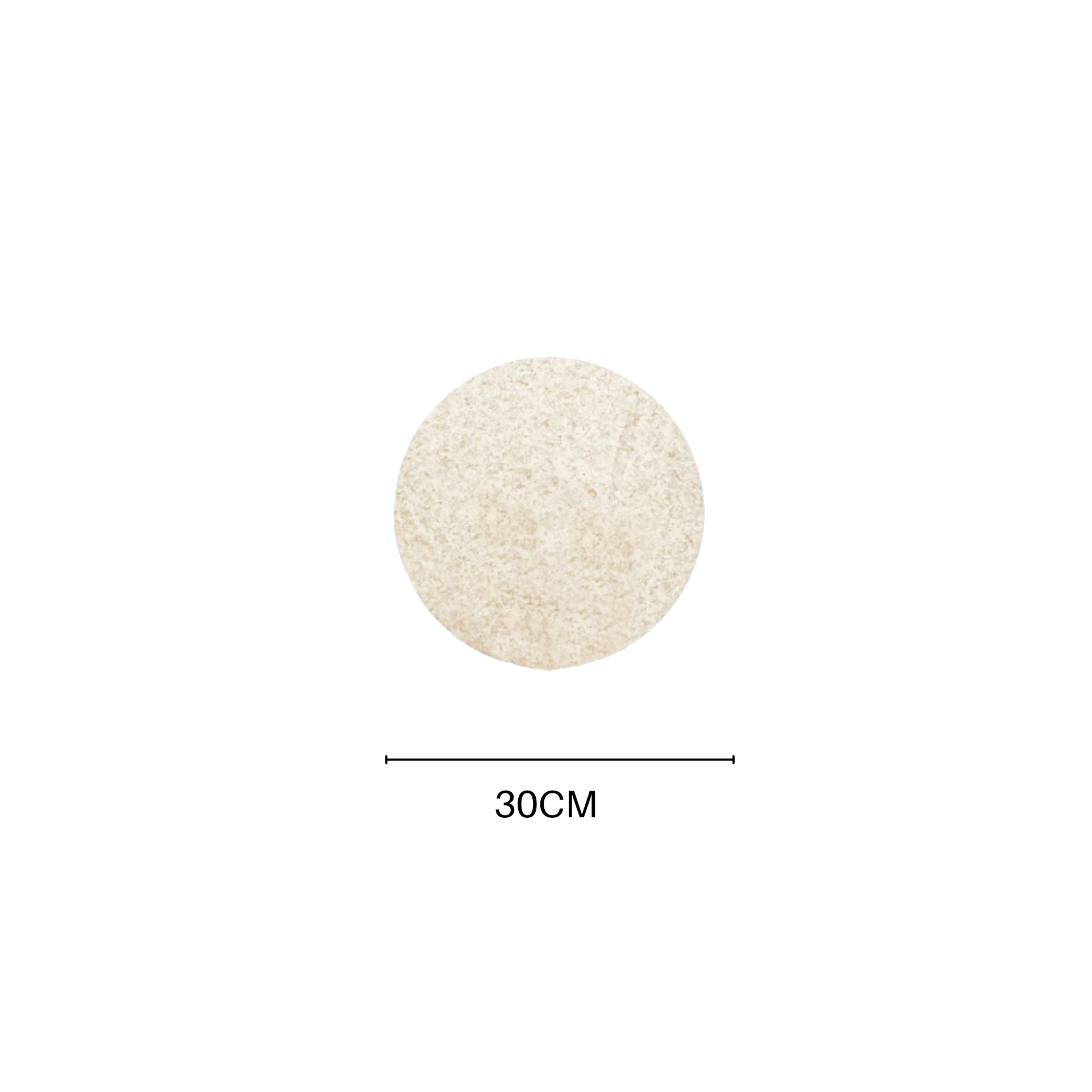 Housevitamin Spiegel - Rond - Rookglas - 30x1x30cm - Home & Garden > Decor > Mirrors