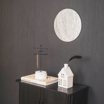 Housevitamin Housevitamin Ronde Spiegel - Rookglas - 30x1x30cm - Home & Garden > Decor > Mirrors