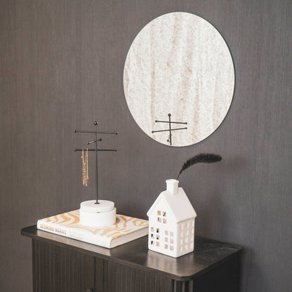 Housevitamin Spiegel - Rond - Rookglas - 40x1x40cm - Home & Garden > Decor > Mirrors