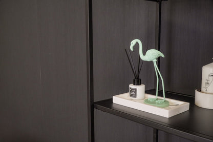 Housevitamin Ornament - Flamingo - Metaal - Mintgroen - 9x7,5x19,5cm - Home & Garden > Decor