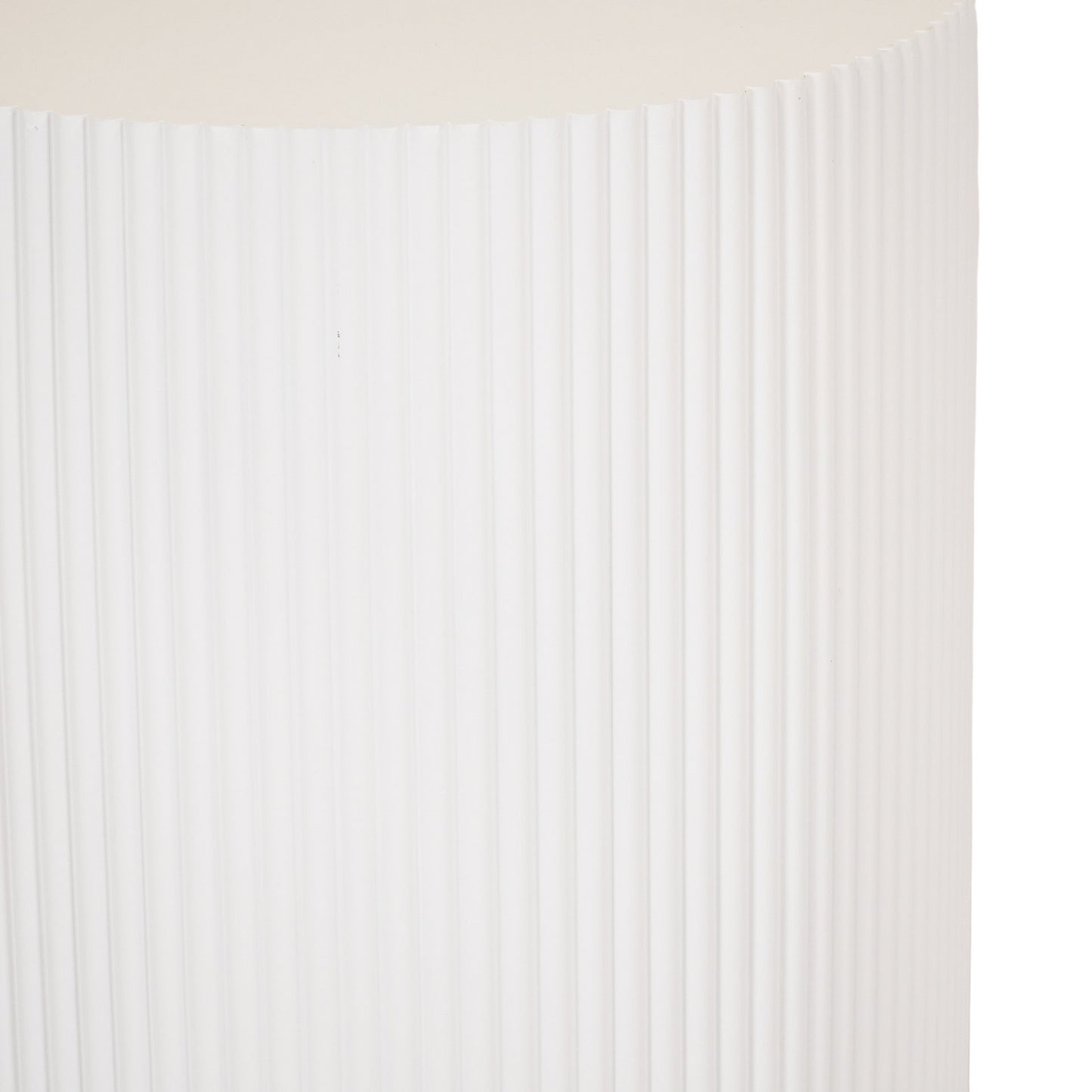 Housevitamin Bijzettafel / Pilaar - Cilinder - MDF - Wit - 30x54cm - Home & Garden > Decor