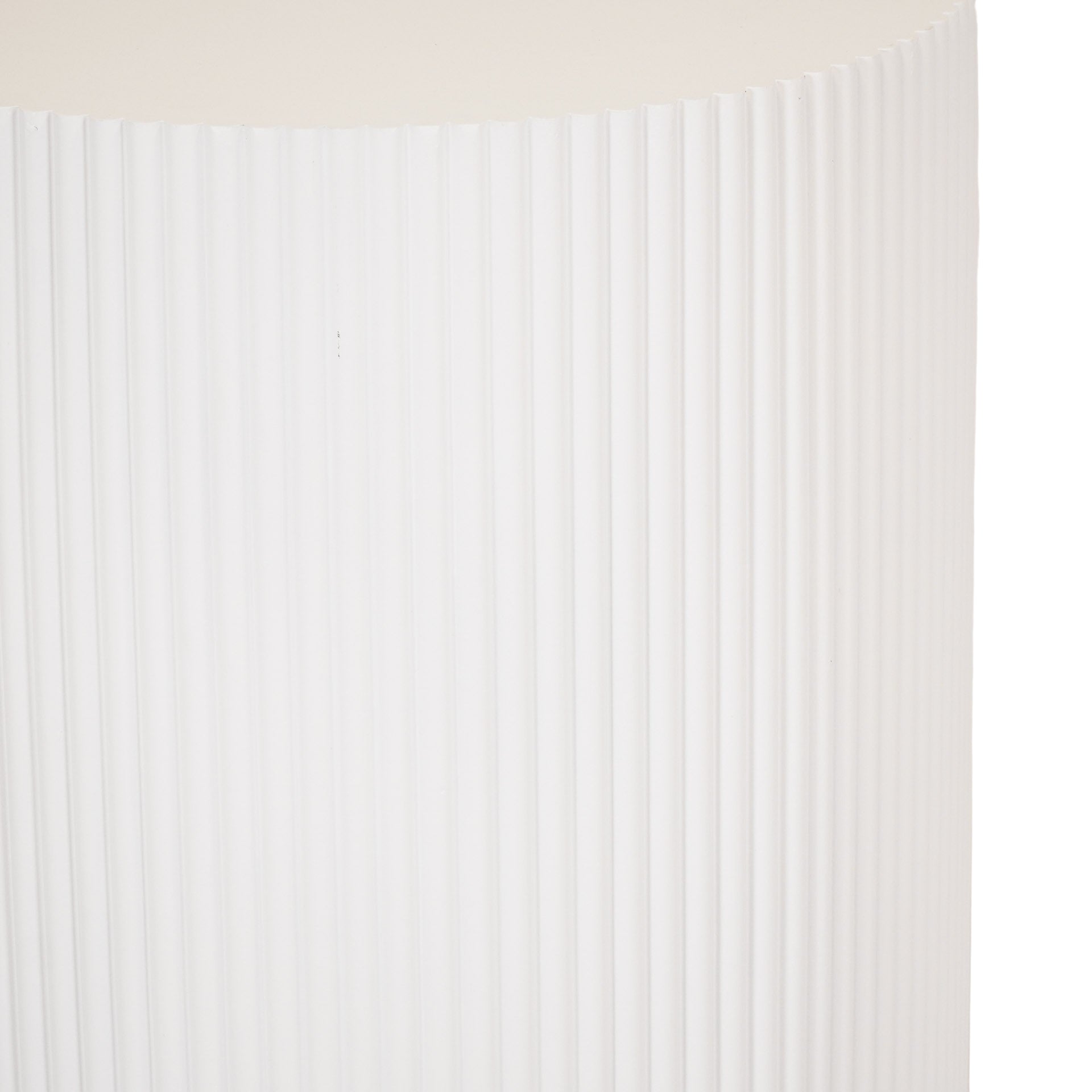 Housevitamin Bijzettafel / Pilaar - Cilinder - MDF - Wit - 30x54cm - Home & Garden > Decor