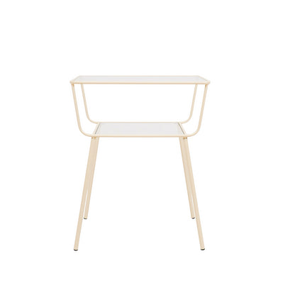 Housevitamin Bijzettafel / Nachtkastje - Zand - 50x35x60cm - Furniture > Tables