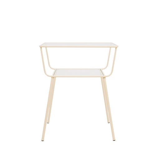 Housevitamin Bijzettafel / Nachtkastje - Zand - 50x35x60cm - Furniture > Tables