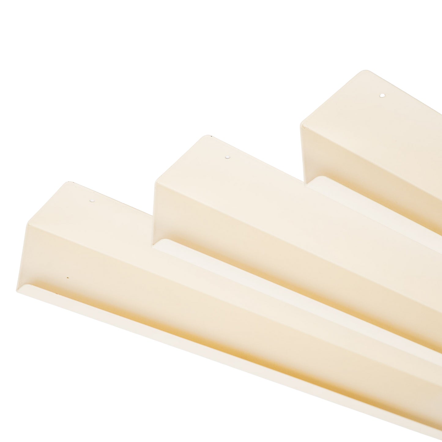Housevitamin Wandplank - Metaal - Beige - Set van 3 - 40/50/60cm - Home & Garden > Decor