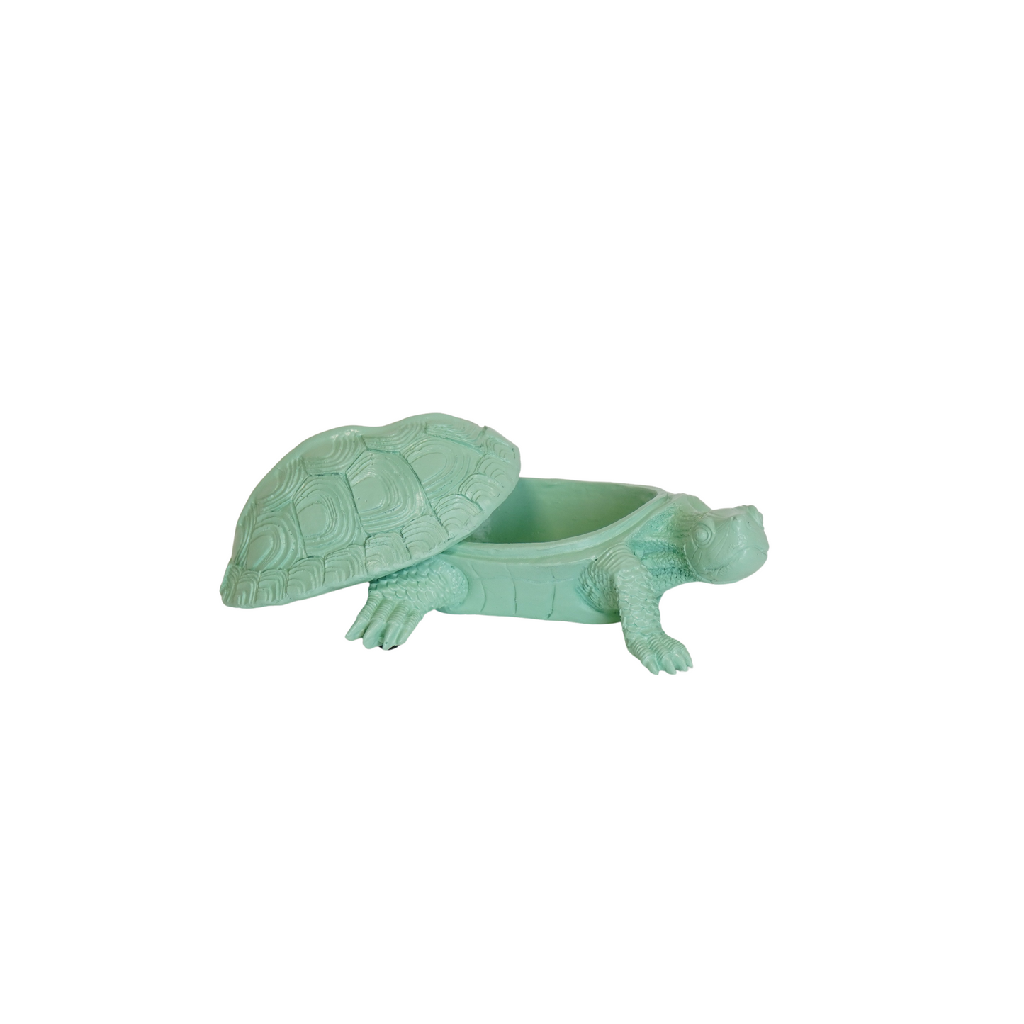 Housevitamin Schildpaddoos - Polyresin - Mintgroen - 15,5x13,5x7,5cm - Home & Garden > Decor